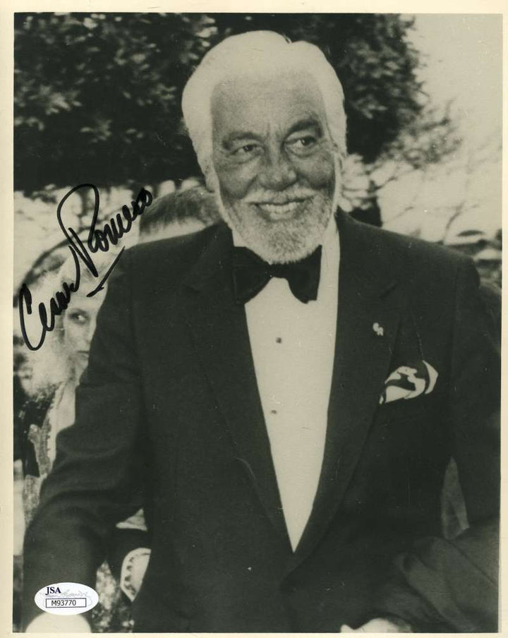 Cesar Romero Signed Jsa Certed 8x10 Photo Authenticated Autograph