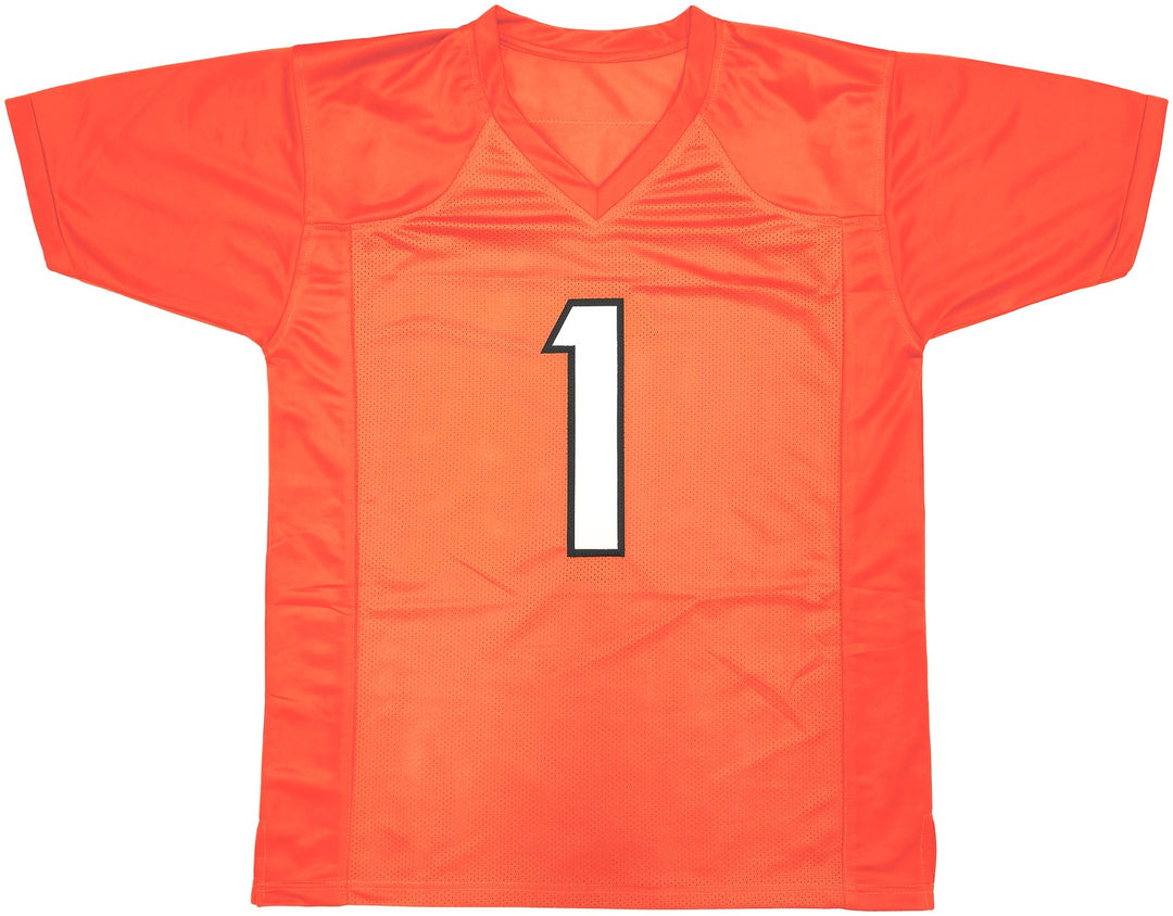 Cincinnati Bengals Ja'Marr Chase Signed Orange Jersey Beckett Wit