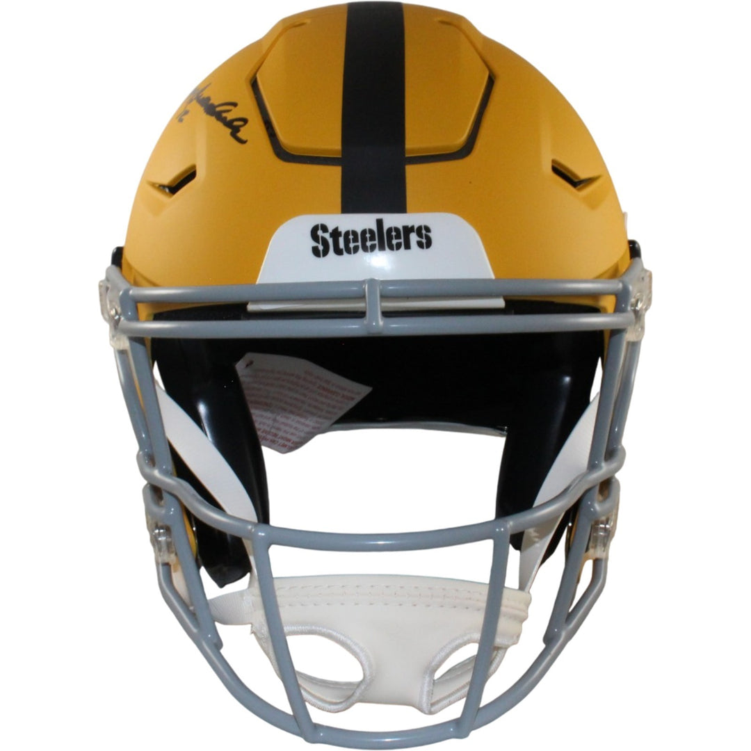 Terry Bradshaw Autographed Pittsburgh Steelers SpeedFlex Alt Helmet BAS W 56886