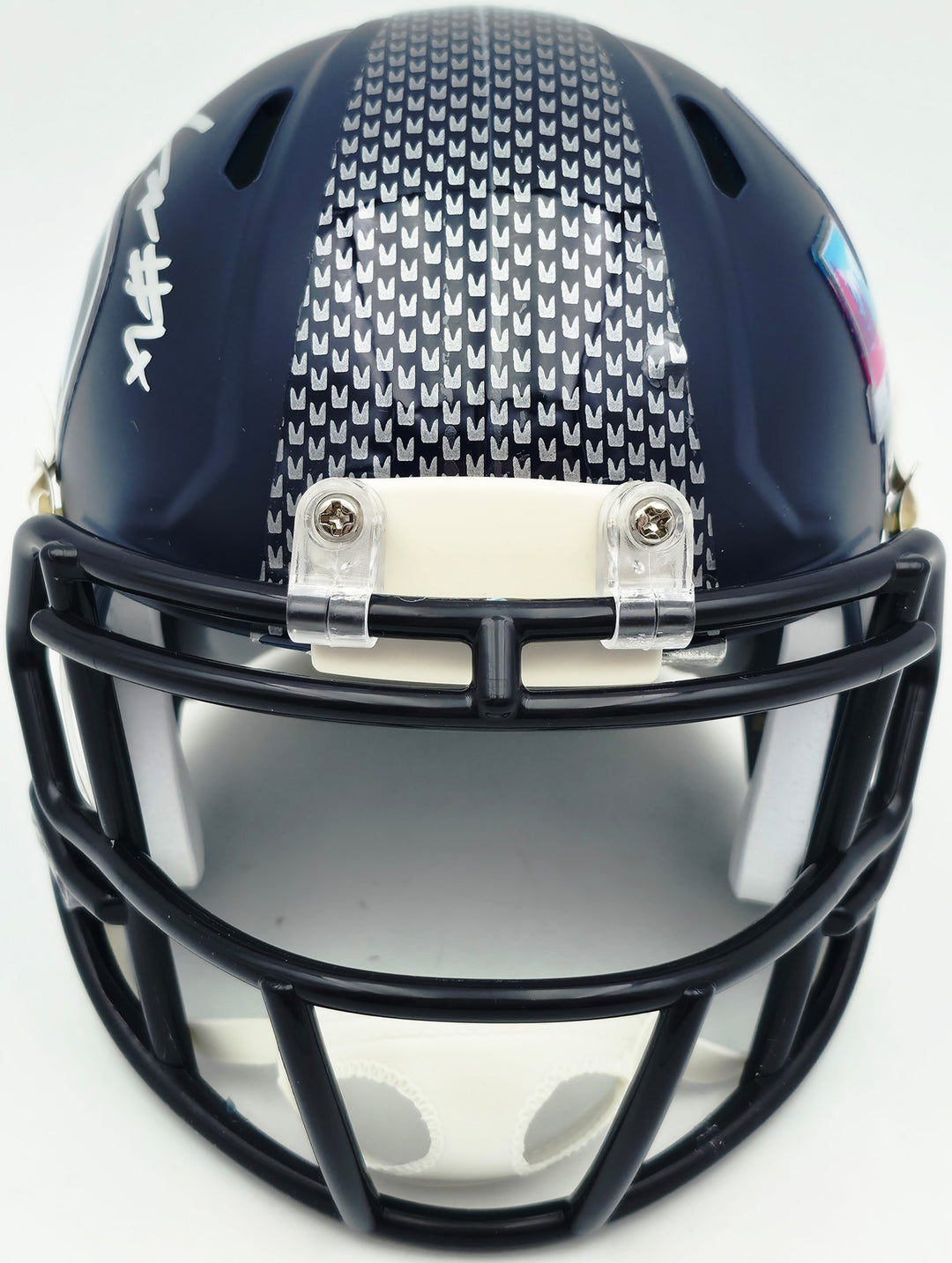 Michael Dickson Signed Seahawks SB LX Champions Mini Helmet MCS COA