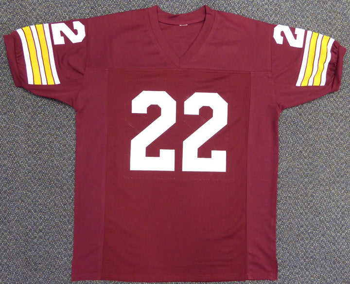Boston College Eagles Doug Flutie Signed Red Jersey Beckett BAS