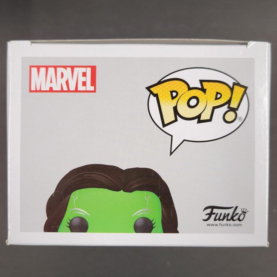 Zoe Saldana signed Gamora Funko Pop Marvel Guardians (A) Beckett BAS Holo