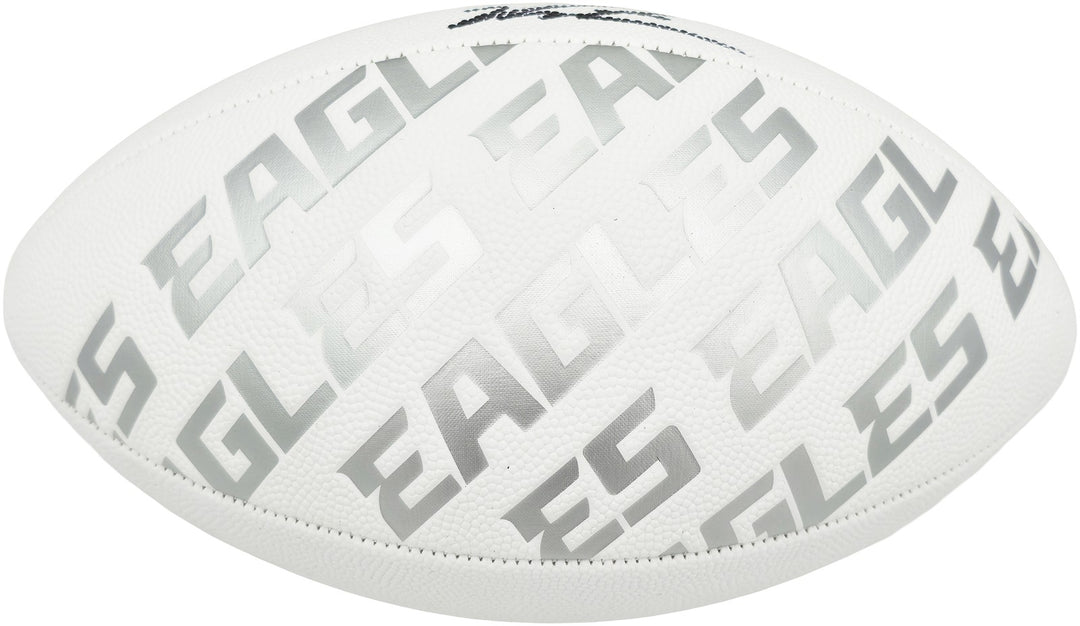 Jalen Carter Signed Philadelphia Eagles NFL Team Series Football JSA Witness