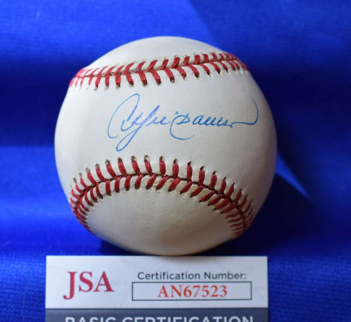 Andre Dawson JSA Certed Autograph National League ONL Signed Baseball