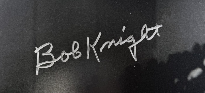 Bobby Knight Autographed/Signed Indiana Hoosiers 16x20 Photo Chair JSA 56181