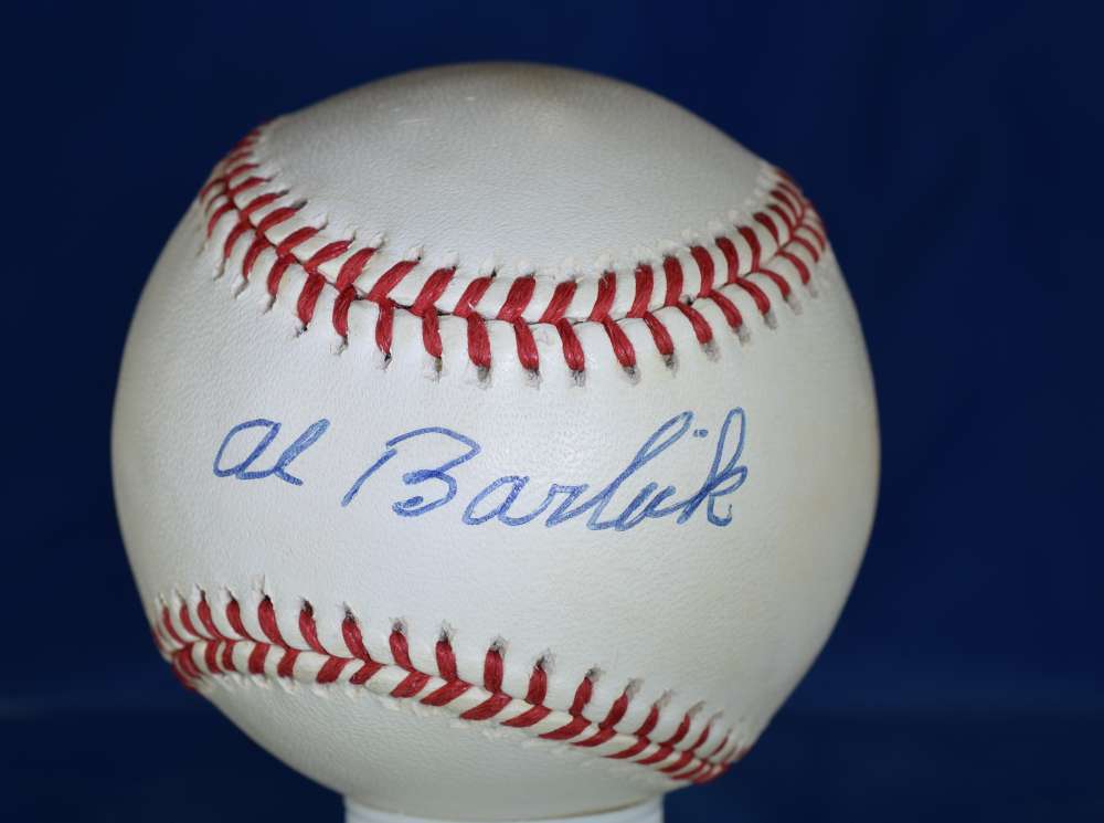 Al Barlick Psa/dna National League Autograph Signed Baseball Authenticated