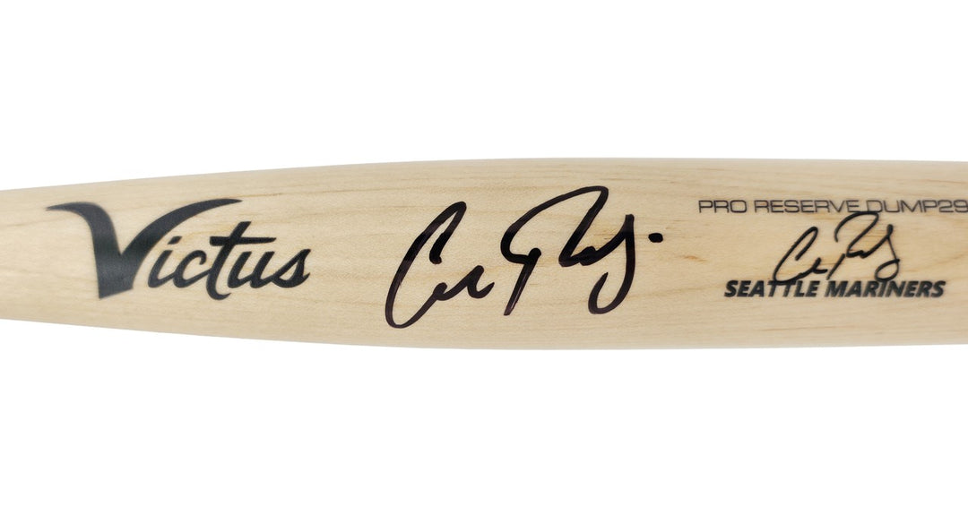 Cal Raleigh Auto Blonde Victus Player Model Torpedo Mini Baseball Bat Fanatics