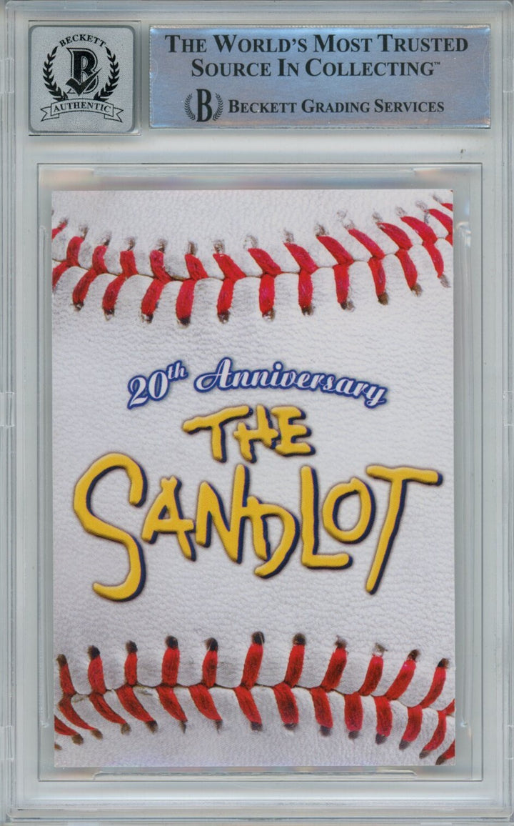 Victor DiMattia Signed The Sandlot 20 Anniv.  Beckett Auto 10 40678