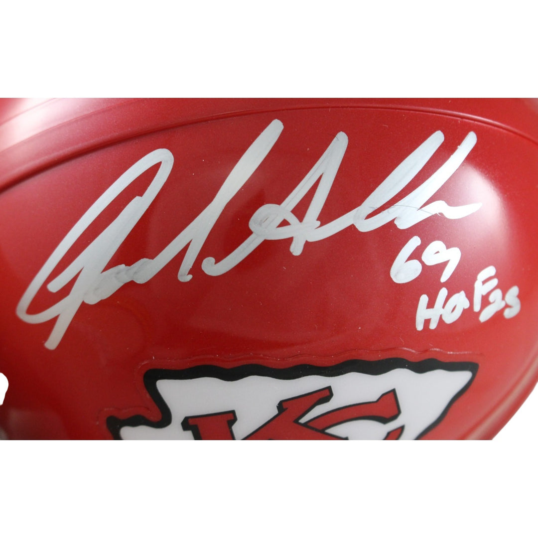 Jared Allen Autographed Kansas City Chiefs VSR4 Mini Helmet HOF Beckett W 55179
