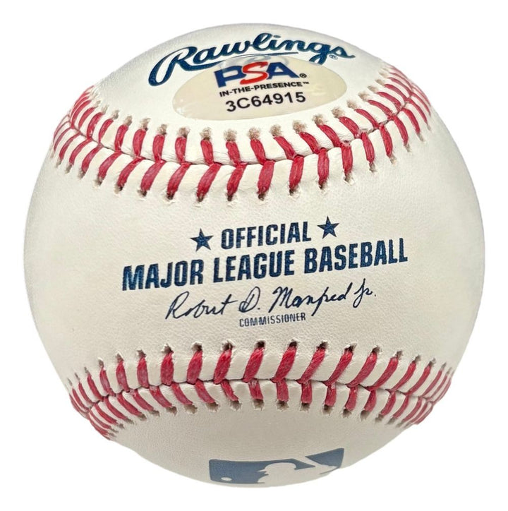Jonathan Aranda Tampa Bay Rays Signed Official MLB Baseball PSA/DNA