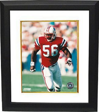 Andre Tippett unsigned New England Patriots 8x10 Photo Custom Framed