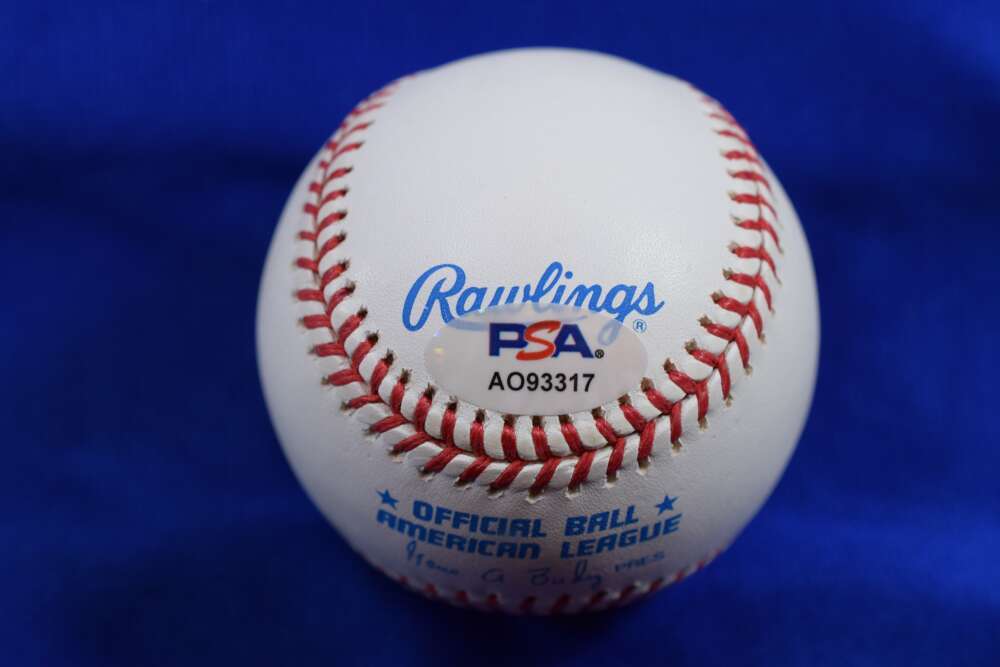 Paul Molitor PSA DNA Autograph American League Signed Baseball 3319