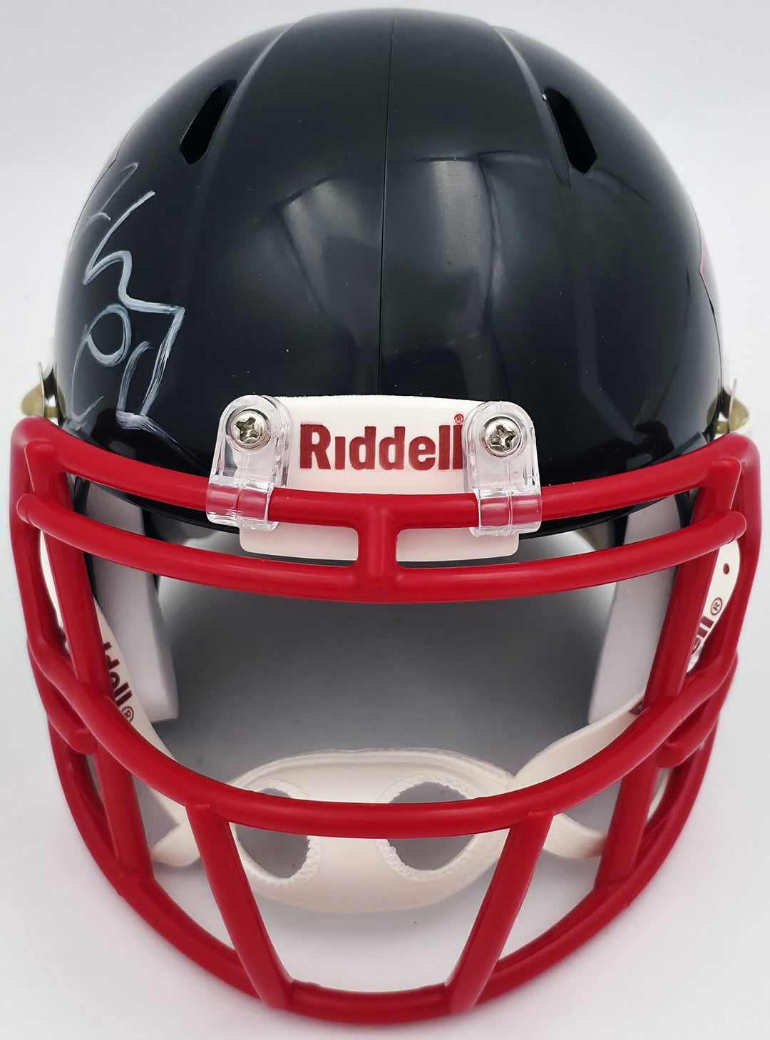 Chevy Chase Signed Christmas Vacation Black Speed Mini Helmet Beckett #AD34316