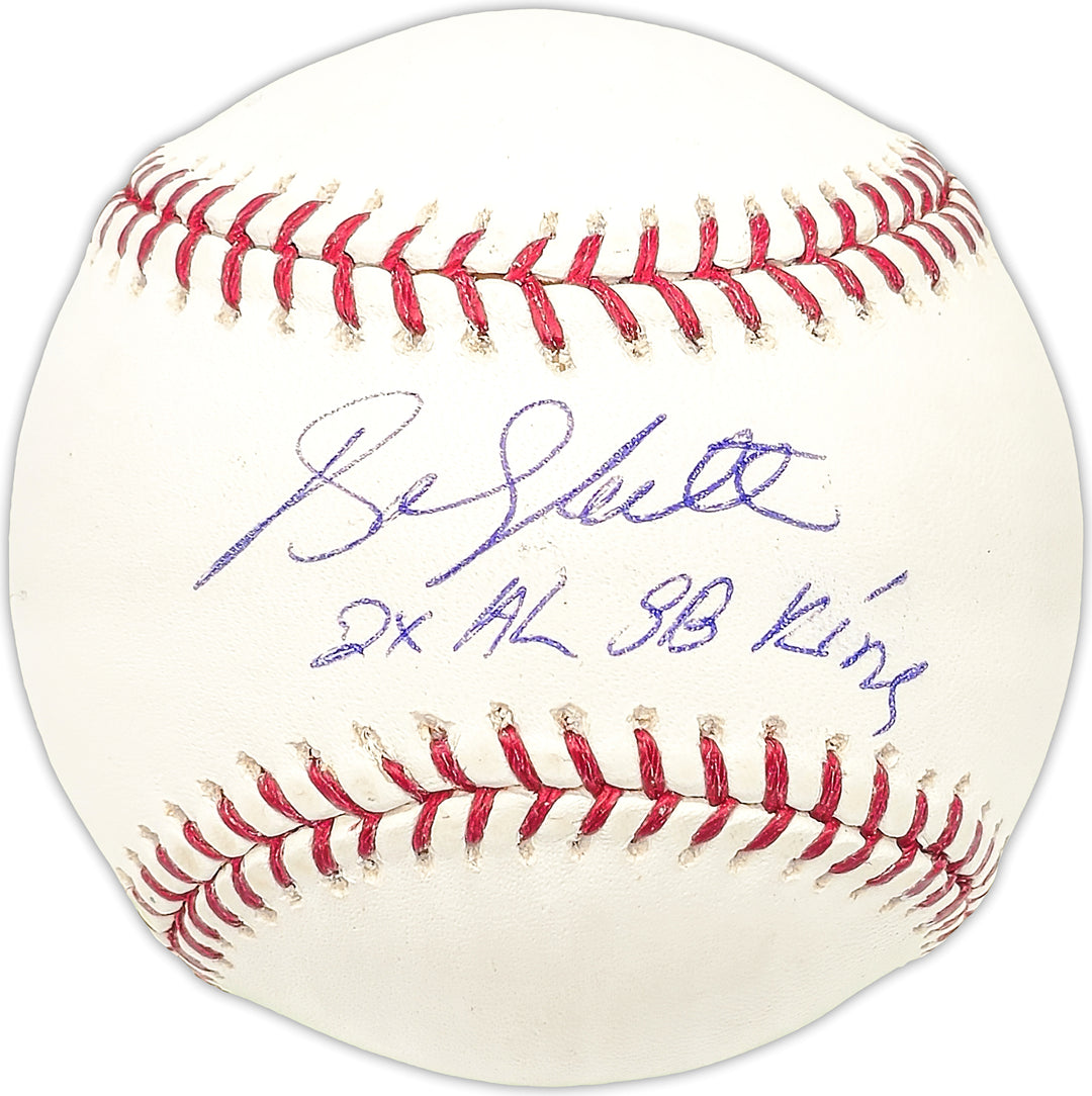 Bill North Signed MLB Baseball Oakland A's "2X AL SB King" TriStar Holo #6249449