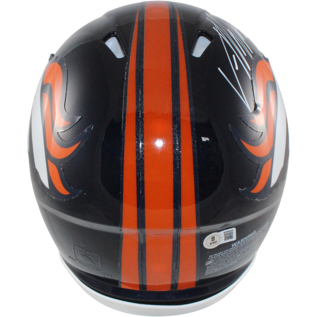 Von Miller Autographed Denver Broncos Authentic TB Helmet SB MVP Beckett W 54731