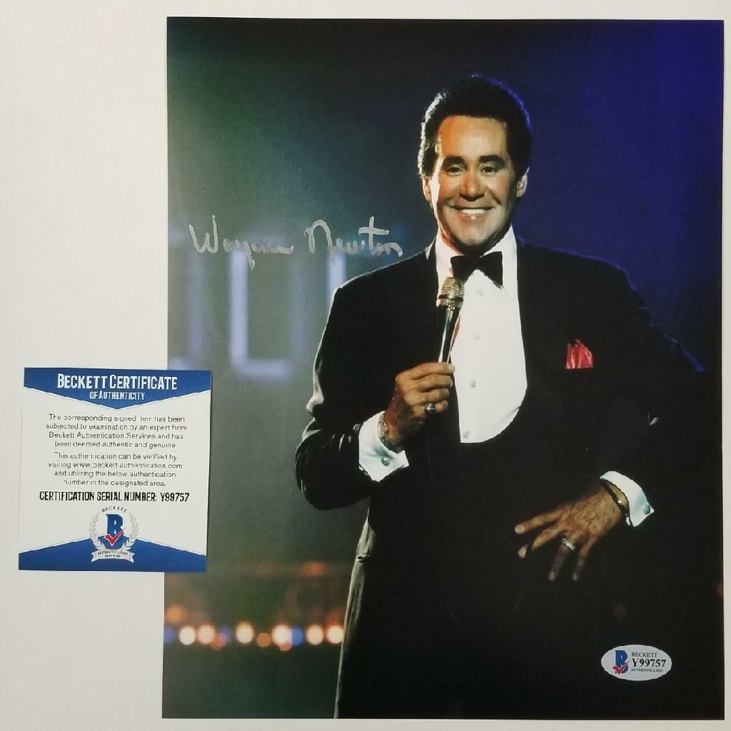 Wayne Newton signed 8x10 Photo #3 Las Vegas Actor Singer Autograph ~ BAS COA