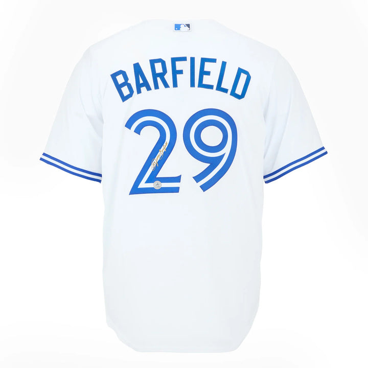 Jesse Barfield Autographed Toronto Blue Jays White Nike Jersey