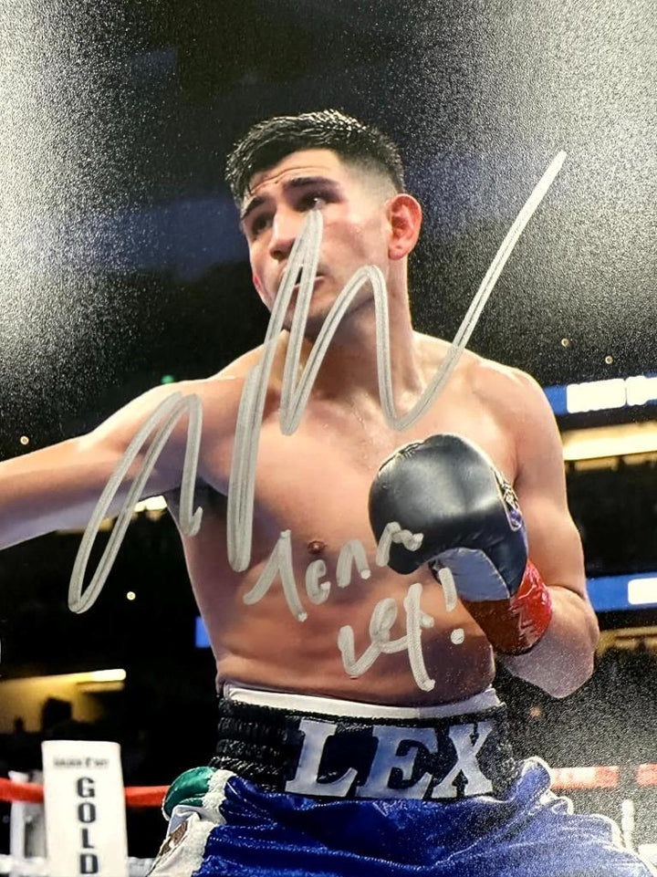 Alexis Rocha signed "Team Lex" 8x10 photo boxing autograph (B) ~ Beckett BAS