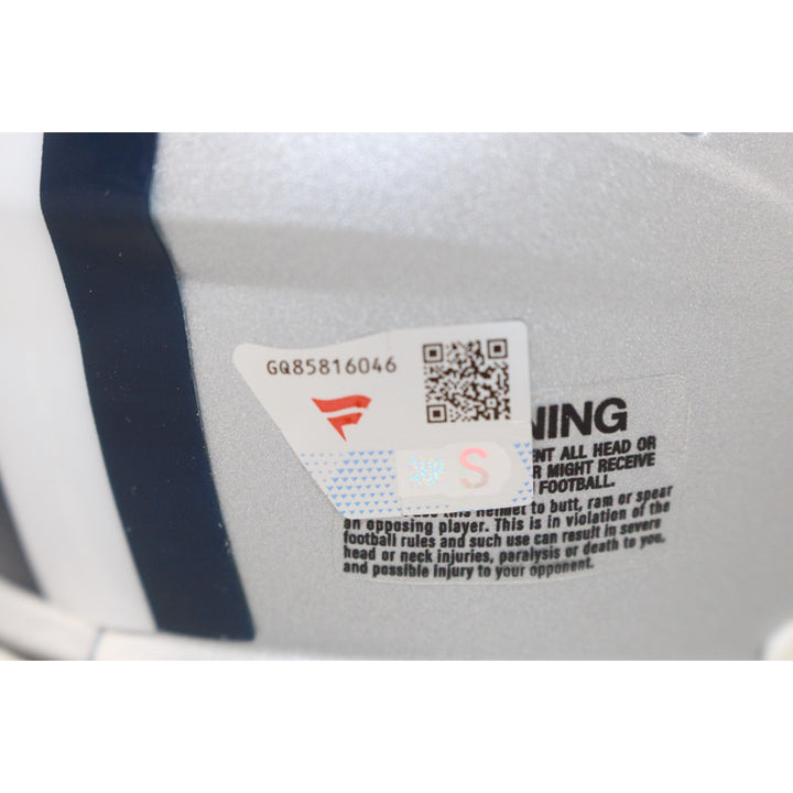 Micah Parsons Autographed/Signed Dallas Cowboys Mini Helmet Fanatics 51150