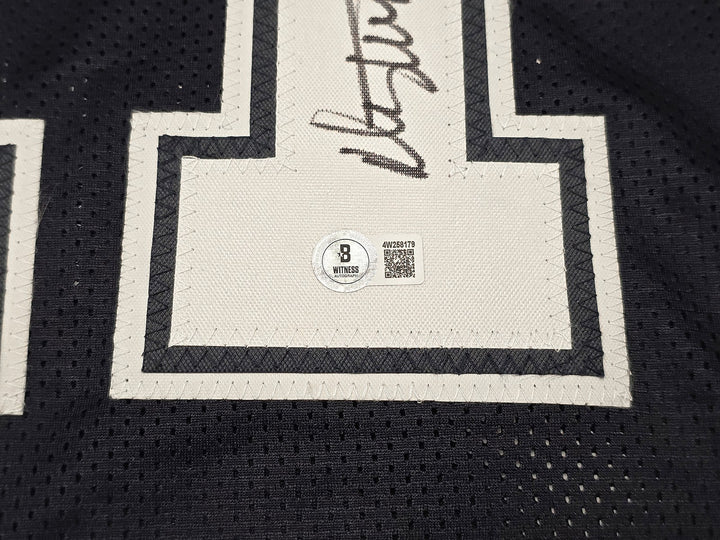 Dallas Cowboys Danny White Signed Blue Jersey "SB XII Champs" Beckett Witness