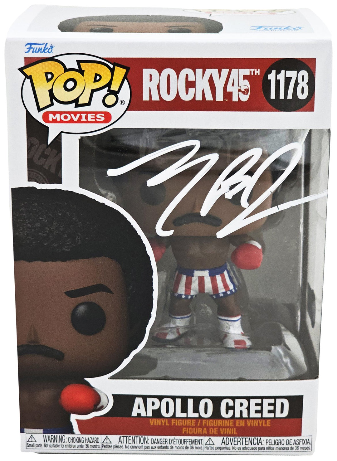 Michael B. Jordan Autographed Signed Funko Pop Vinyl Figurine Beckett Wit