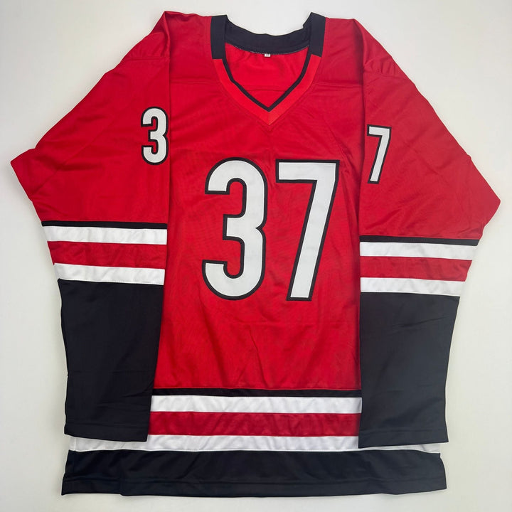 Autographed/Signed Andrei Svechnikov Carolina Red Jersey Beckett BAS COA