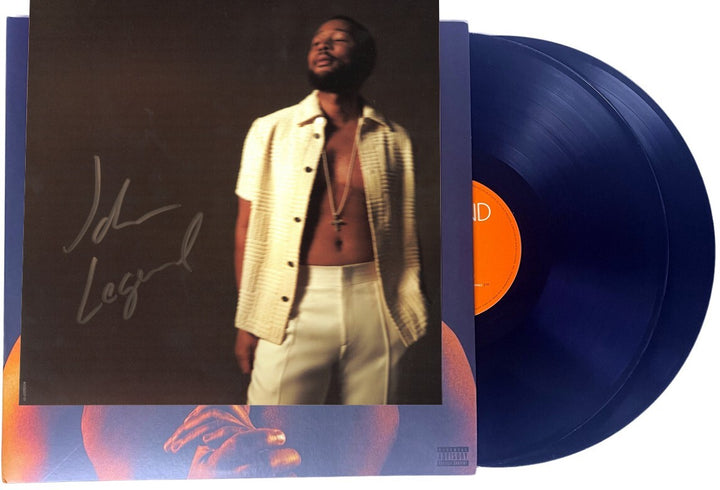 John Legend signed 2022 LEGEND Act 1 & 2 10.5X10.5 Art Card/Album/Double LP