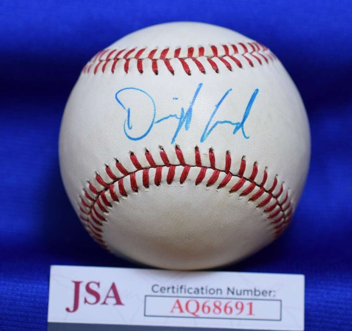 Dwight Doc Gooden JSA Rookie Autograph National League Feeney Signed Baseball