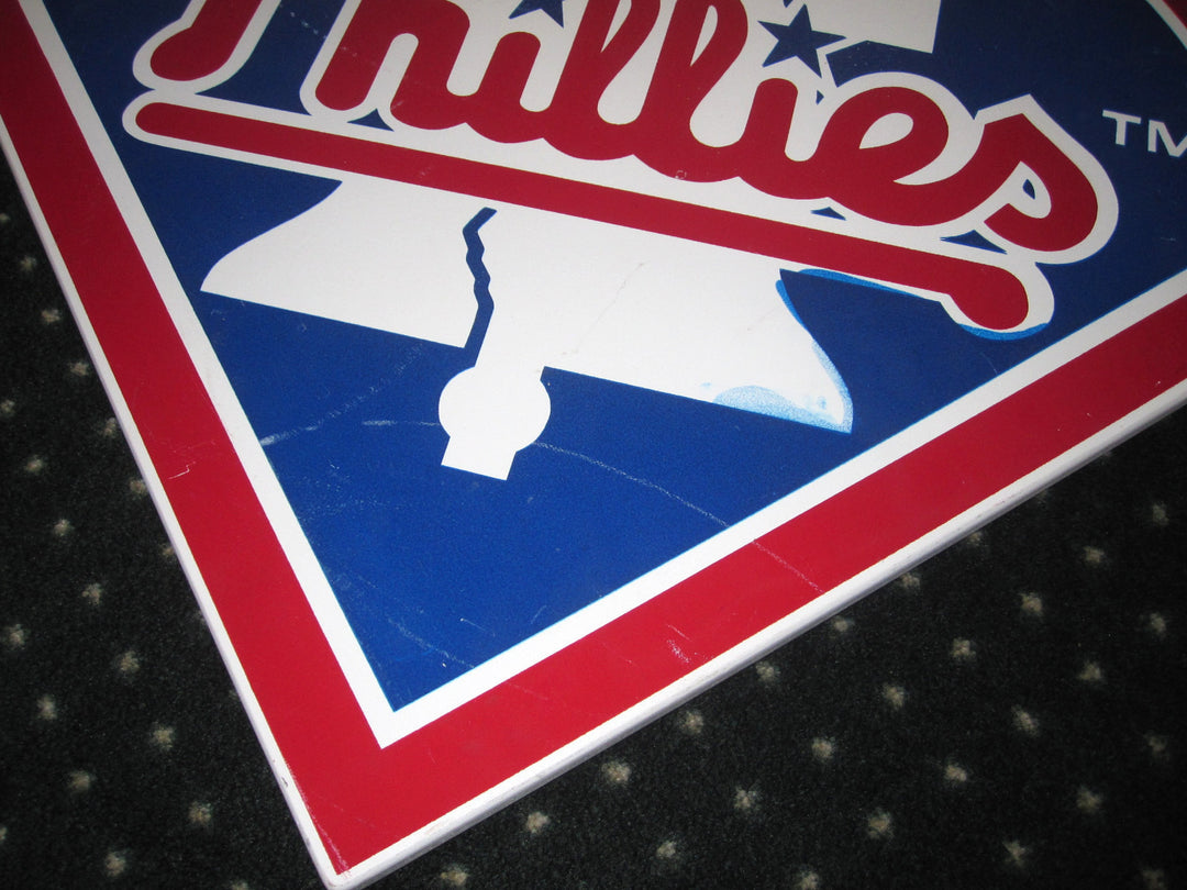 Philadelphia Phillies Team Wood 27x29 Board Great for Autograph schmidt Howard