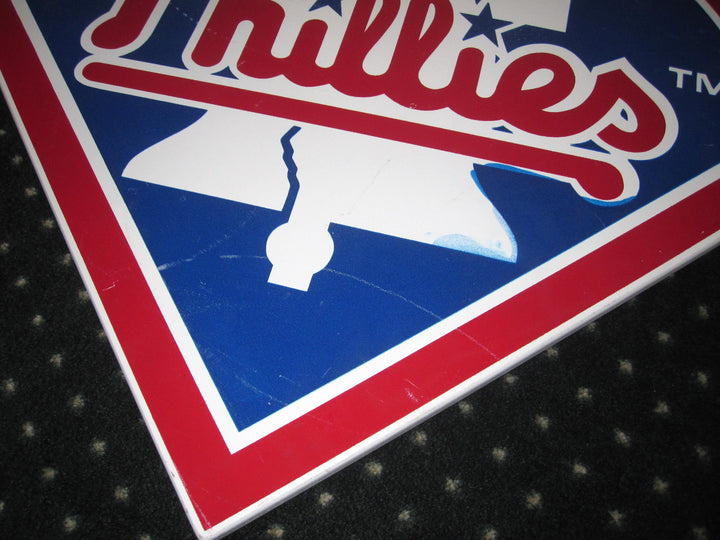 Philadelphia Phillies Team Wood 27x29 Board Great for Autograph schmidt Howard