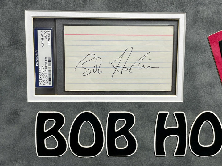 Bob Hoskins Signed Roger Rabbit Studio Used Storyboard Drawing Framed PSA COA