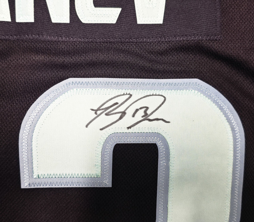 Seattle Kraken Brandon Tanev Auto Blue Adidas Inaugural Season Jersey 54 "Turbo"