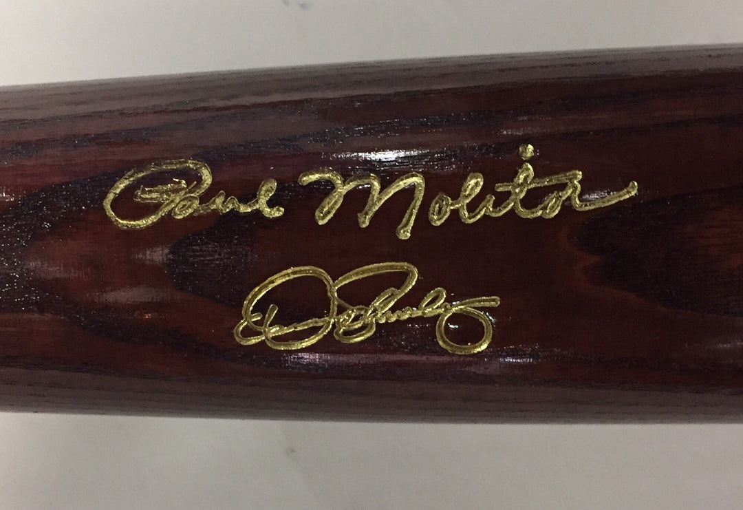 2004 Hall Of Fame Commemorative Ls Slugger HOF Bat Paul Molitor Dennis Eckersley