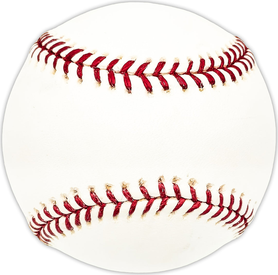 Bob Bowman Signed Official MLB Baseball Philadelphia Phillies Beckett QR