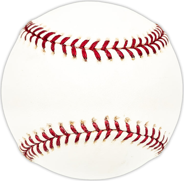 Bob Bowman Signed Official MLB Baseball Philadelphia Phillies Beckett QR