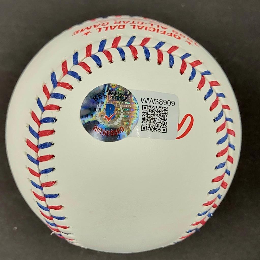 Vladimir Guerrero autograph signed "1st ASG" 1999 All-Star Game Baseball ~ BAS