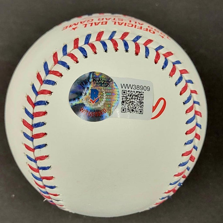 Vladimir Guerrero autograph signed "1st ASG" 1999 All-Star Game Baseball ~ BAS