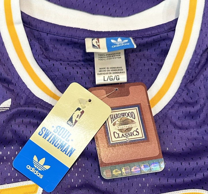 Kareem Abdul Jabbar Signed 1979-80 Adidas LA Lakers Jersey HOF Autograph PSA COA