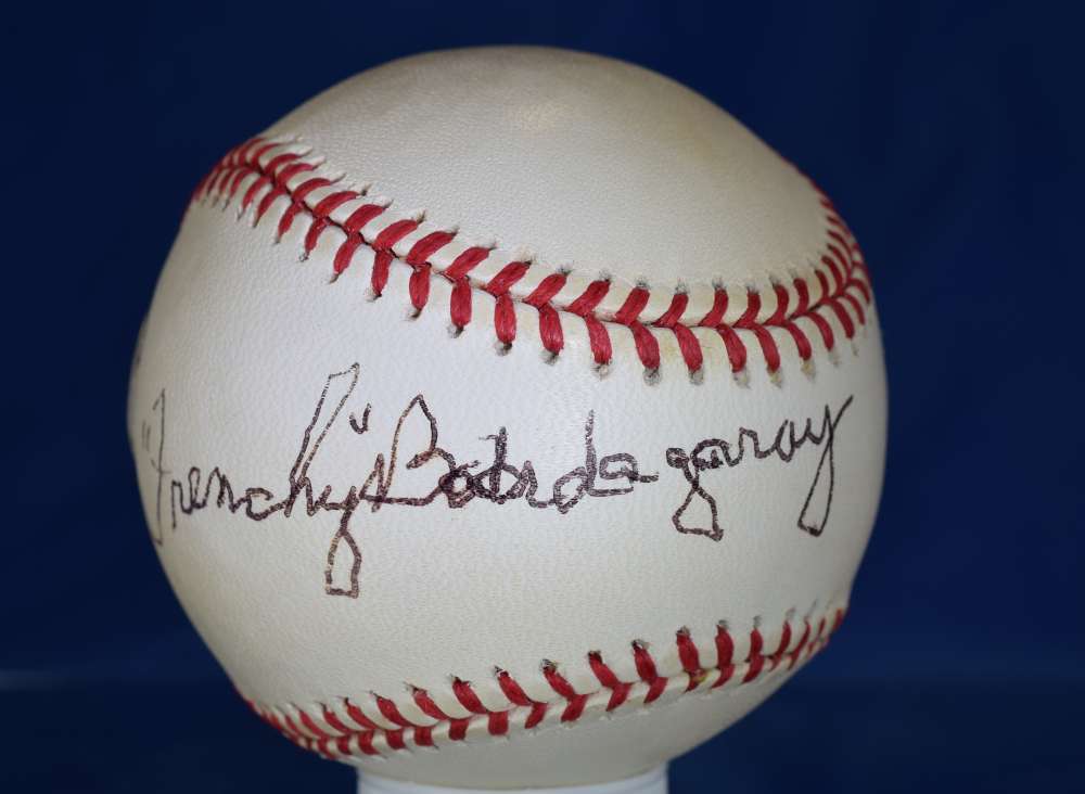 Frenchy Bordagaray Psa/dna Cert Signed National League Autograph Baseball