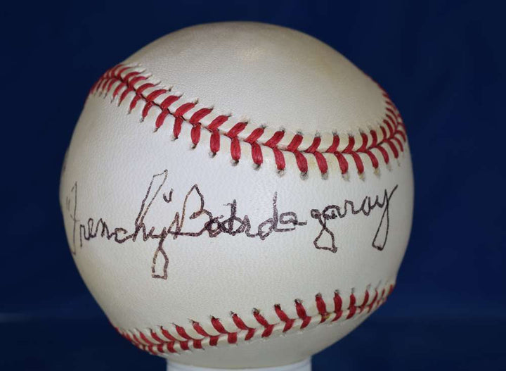 Frenchy Bordagaray Psa/dna Cert Signed National League Autograph Baseball
