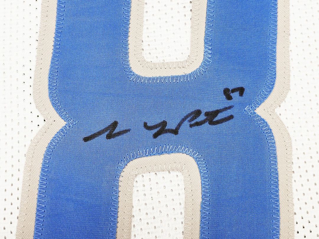 Detroit Lions Sam LaPorta Autographed Signed White Jersey Beckett Wit
