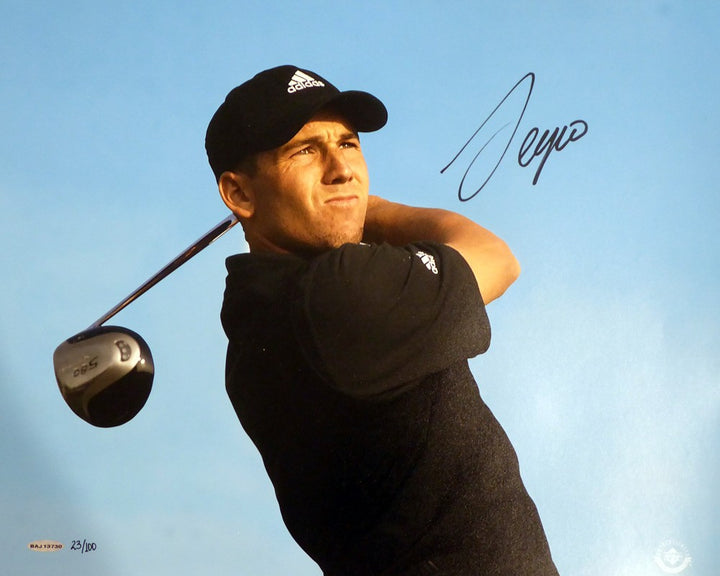 Sergio Garcia Autographed Signed 16x20 Photo LE #/100 UDA Holo