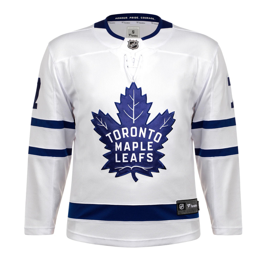 Lanny McDonald Autographed Toronto Maple Leafs White Fanatics Breakaway Jersey