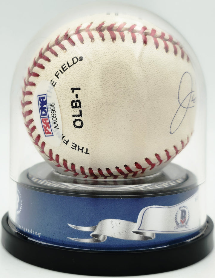 Joe DiMaggio Signed Official JD Logo League Baseball Yankees Auto GM 10 Beckett