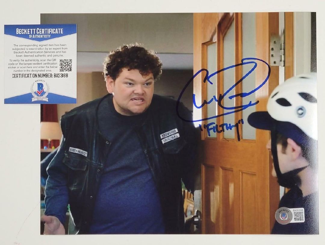 Christopher Reed signed "Filthy" 8x10 Photo Sons of Anarchy B ~ Beckett BAS COA