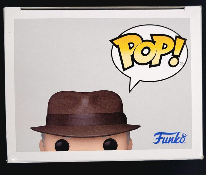 Harrison Ford signed Indiana Jones Funko Pop Figure 1385 autograph ~ Beckett BAS