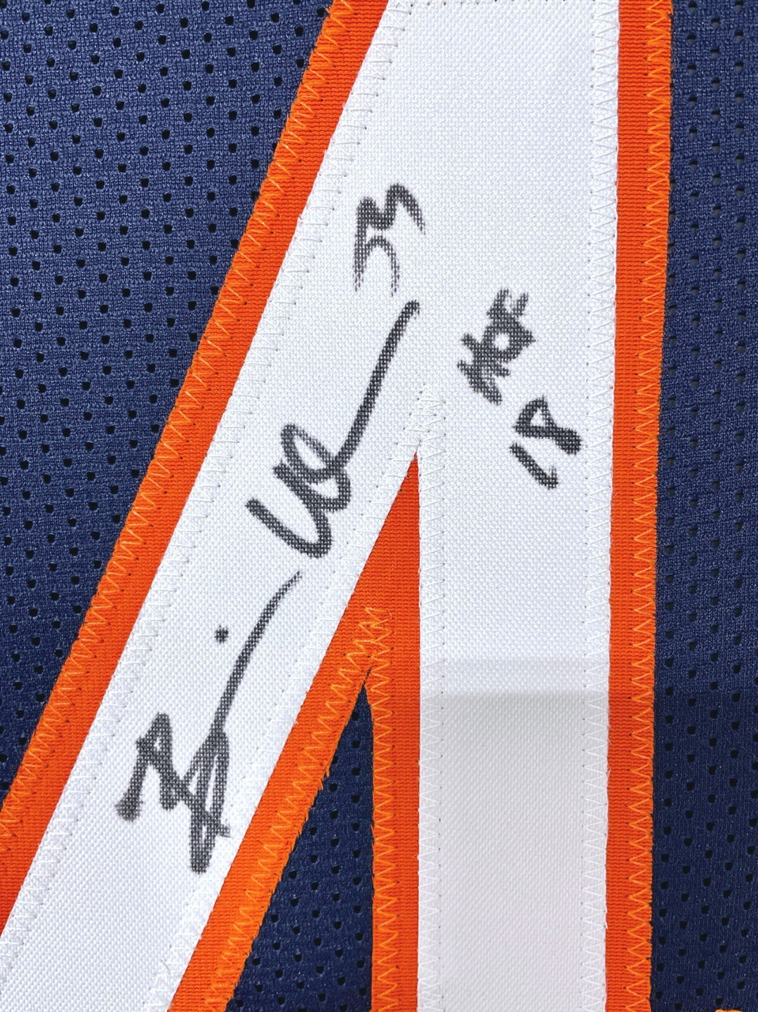 Brian Urlacher Autographed Chicago Bears Jersey Framed BAS Signed Inscribed HOF