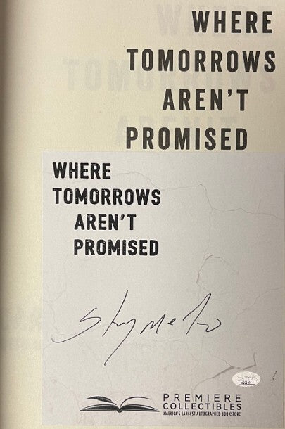 Carmelo Anthony signed 2021 Where Tomorrows Aren’t Promised Book- JSA