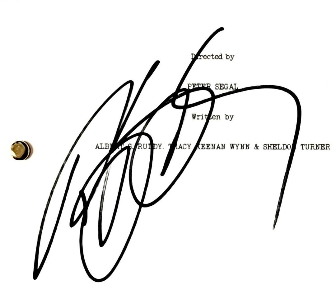 Bill Goldberg signed The Longest Yard movie script autograph (B) ~ Beckett BAS