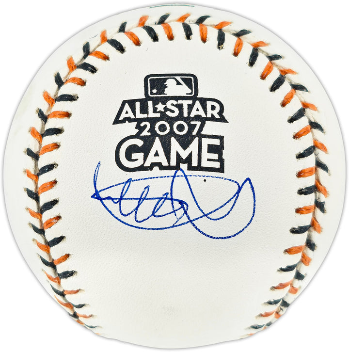 Ichiro Suzuki Auto 2007 All Star Game Logo Baseball Mariners Beckett Witness